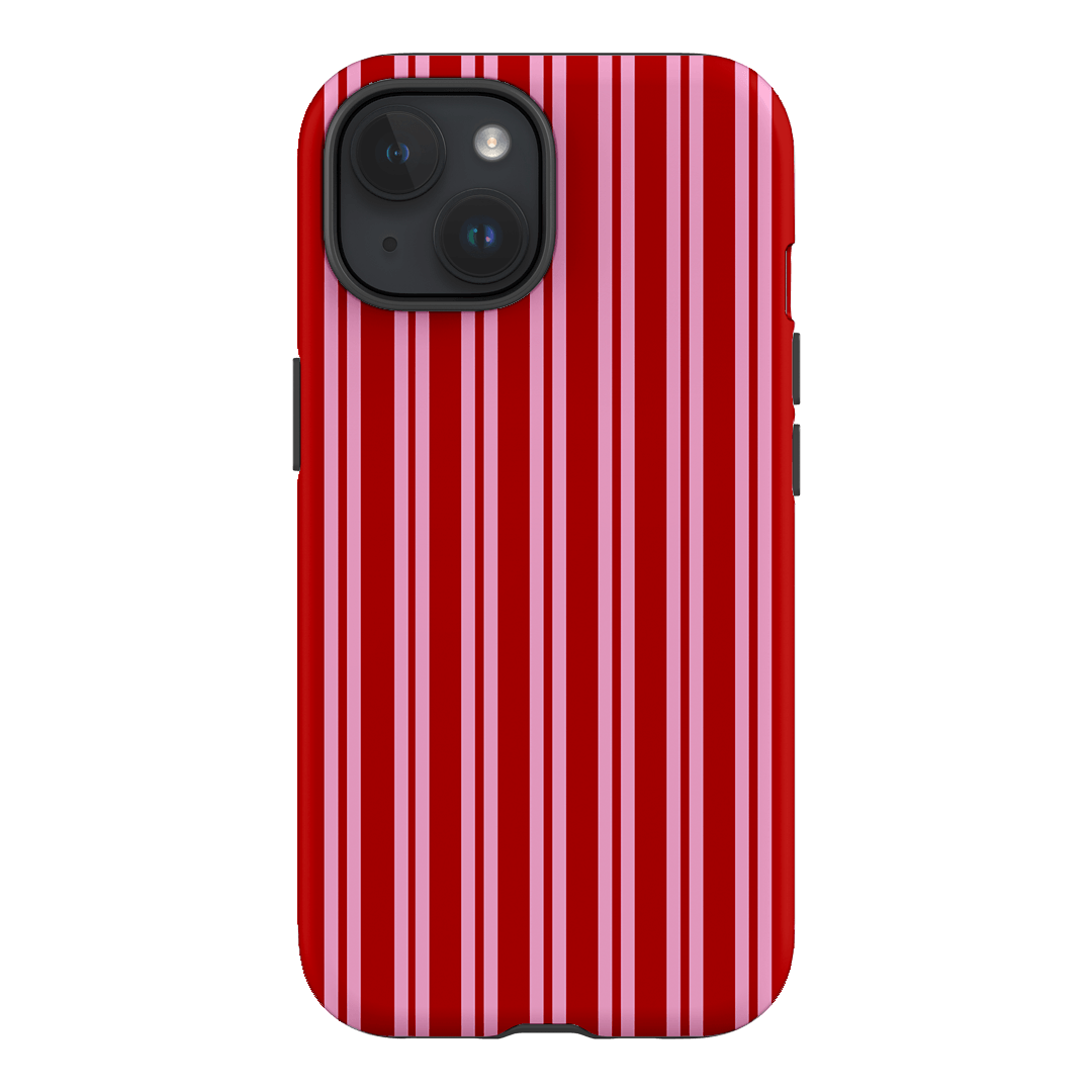Punch Stripes Printed Phone Cases iPhone 15 / Armoured by The Dairy - The Dairy