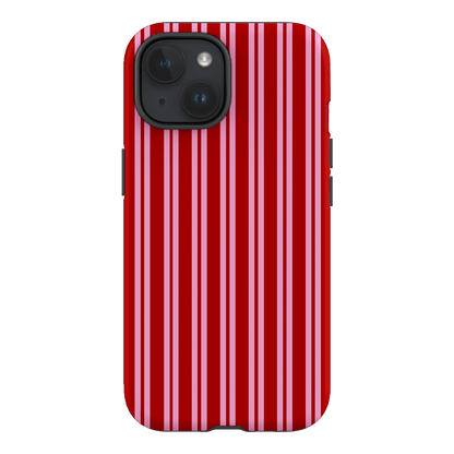 Punch Stripes Printed Phone Cases iPhone 15 / Armoured by The Dairy - The Dairy