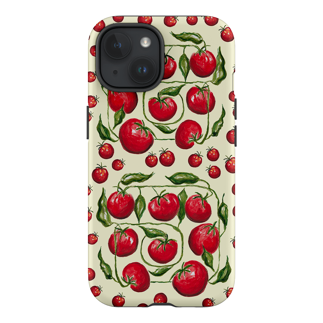 Red Tomatoes Printed Phone Cases iPhone 15 / Armoured by BG. Studio - The Dairy