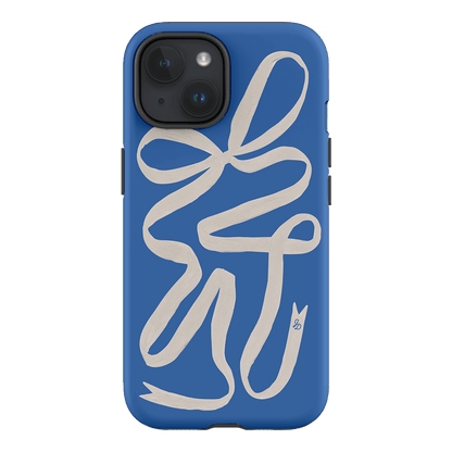 Something Blue Ribbon Printed Phone Cases by Jasmine Dowling - The Dairy