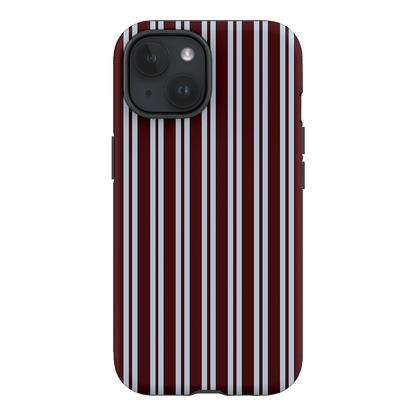 Varsity Stripes Printed Phone Cases iPhone 15 / Armoured by The Dairy - The Dairy