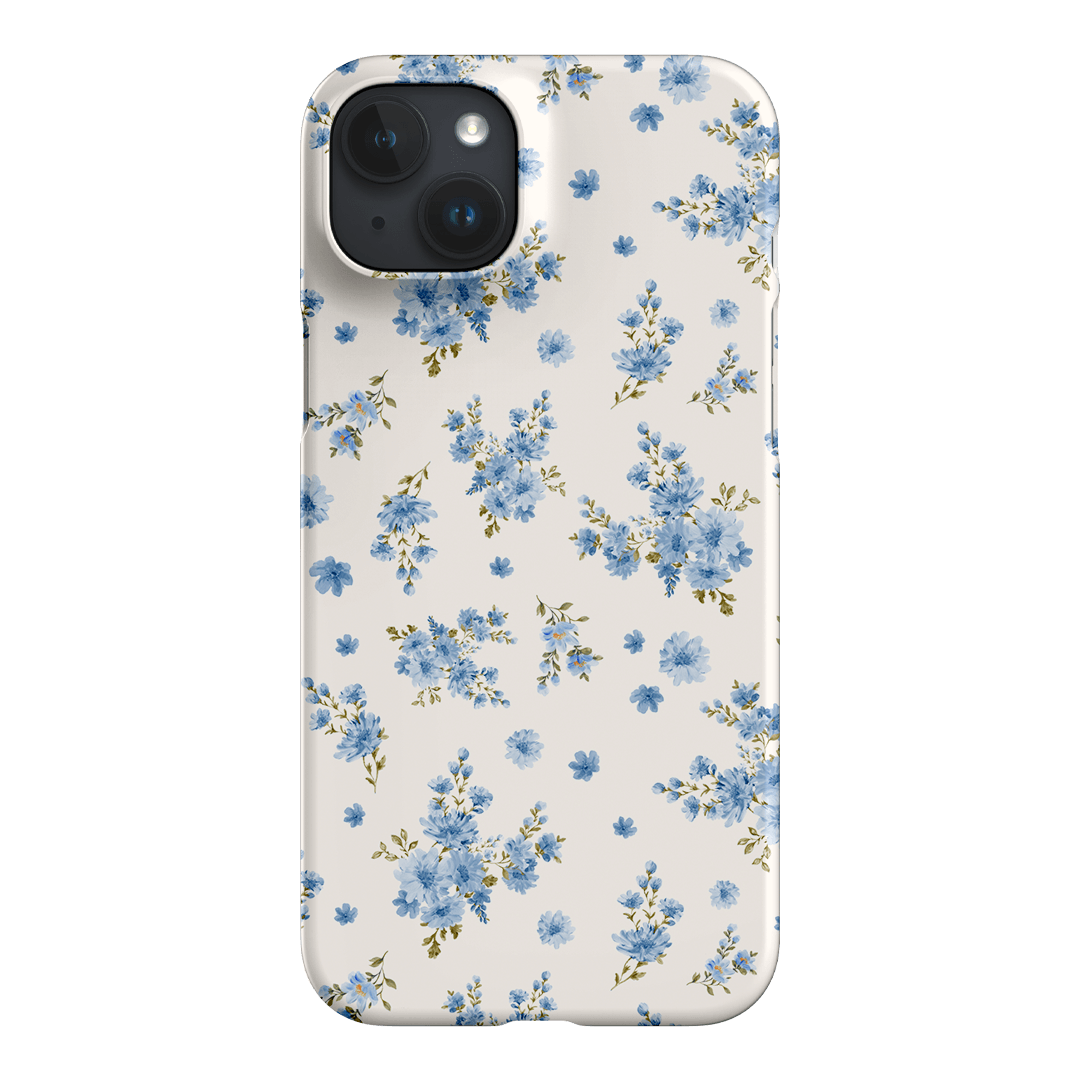 Blue Meadow Printed Phone Cases iPhone 15 Plus / Snap by Kasiags Art - The Dairy