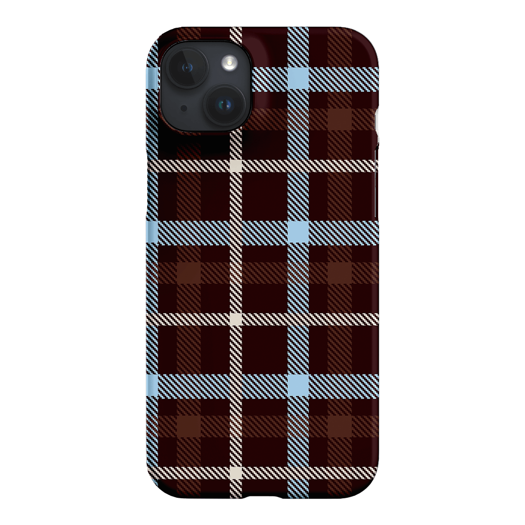 Coco Plaid Printed Phone Cases iPhone 15 Plus / Snap by The Dairy - The Dairy