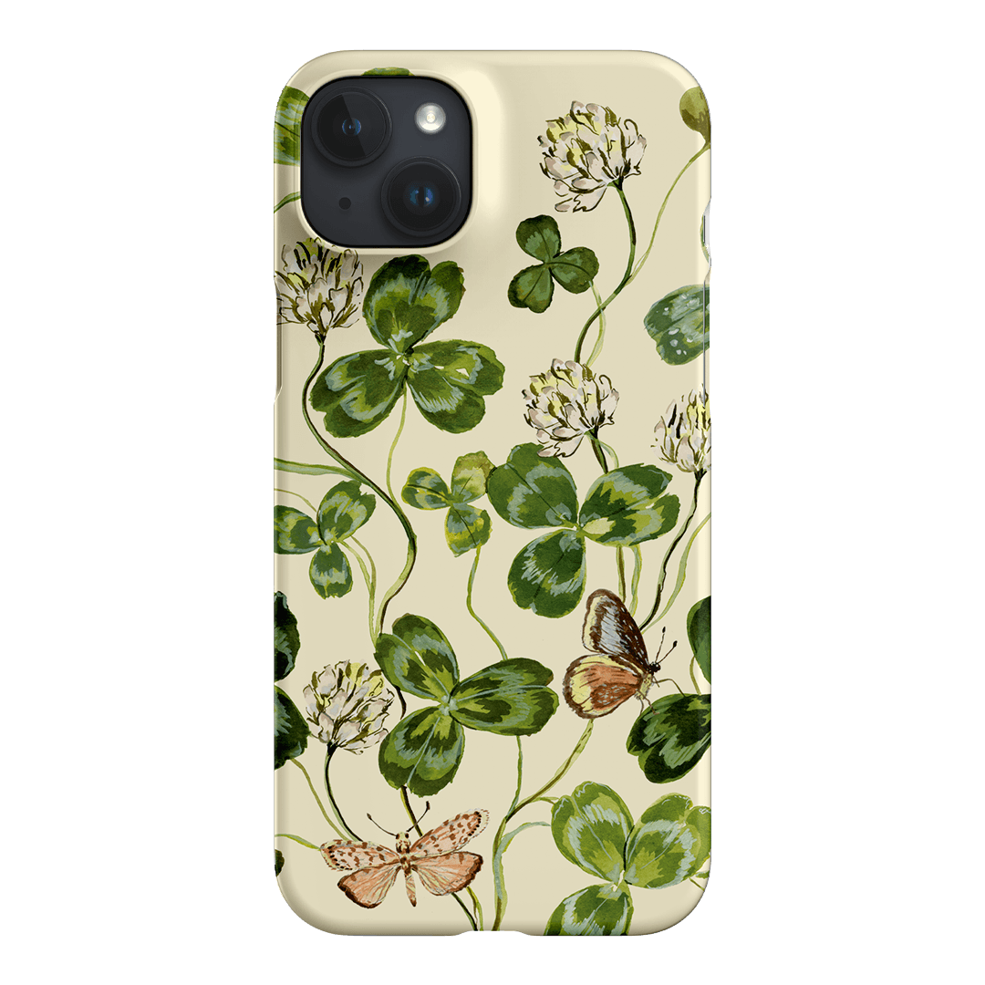 Clover & Butterflies Printed Phone Cases iPhone 15 Plus / Snap by Ellie Mae - The Dairy