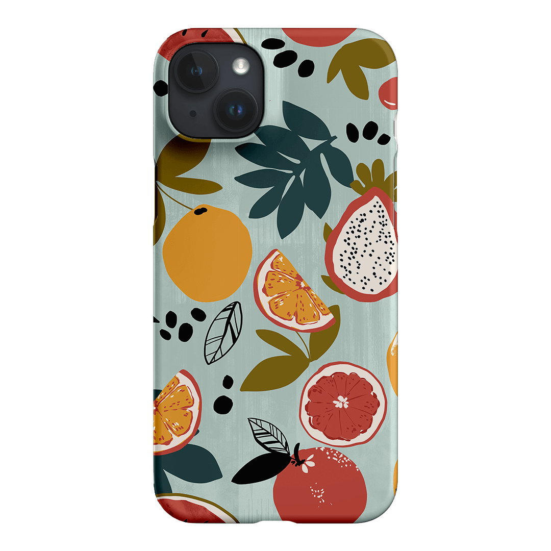Fruit Market Printed Phone Cases iPhone 15 Plus / Snap by Charlie Taylor - The Dairy