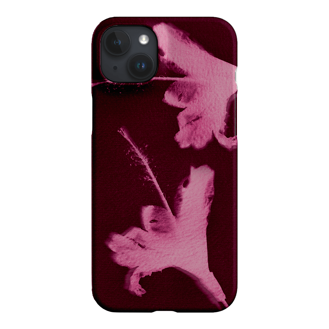 Hibiscus Glow Printed Phone Cases iPhone 15 Plus / Snap by Sally Hungerford - The Dairy