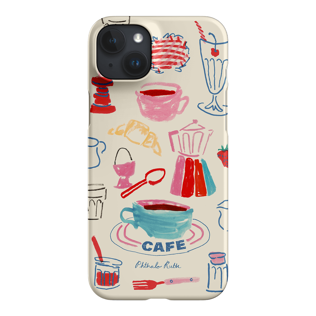 Home Cafe Printed Phone Cases iPhone 15 Plus / Snap by Phthalo Ruth - The Dairy