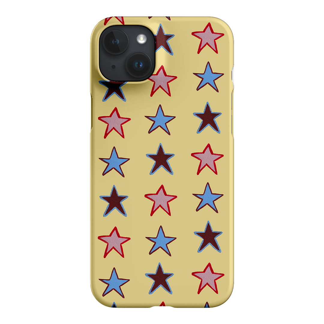 Lucky Stars Butter Printed Phone Cases iPhone 15 Plus / Snap by BG. Studio - The Dairy