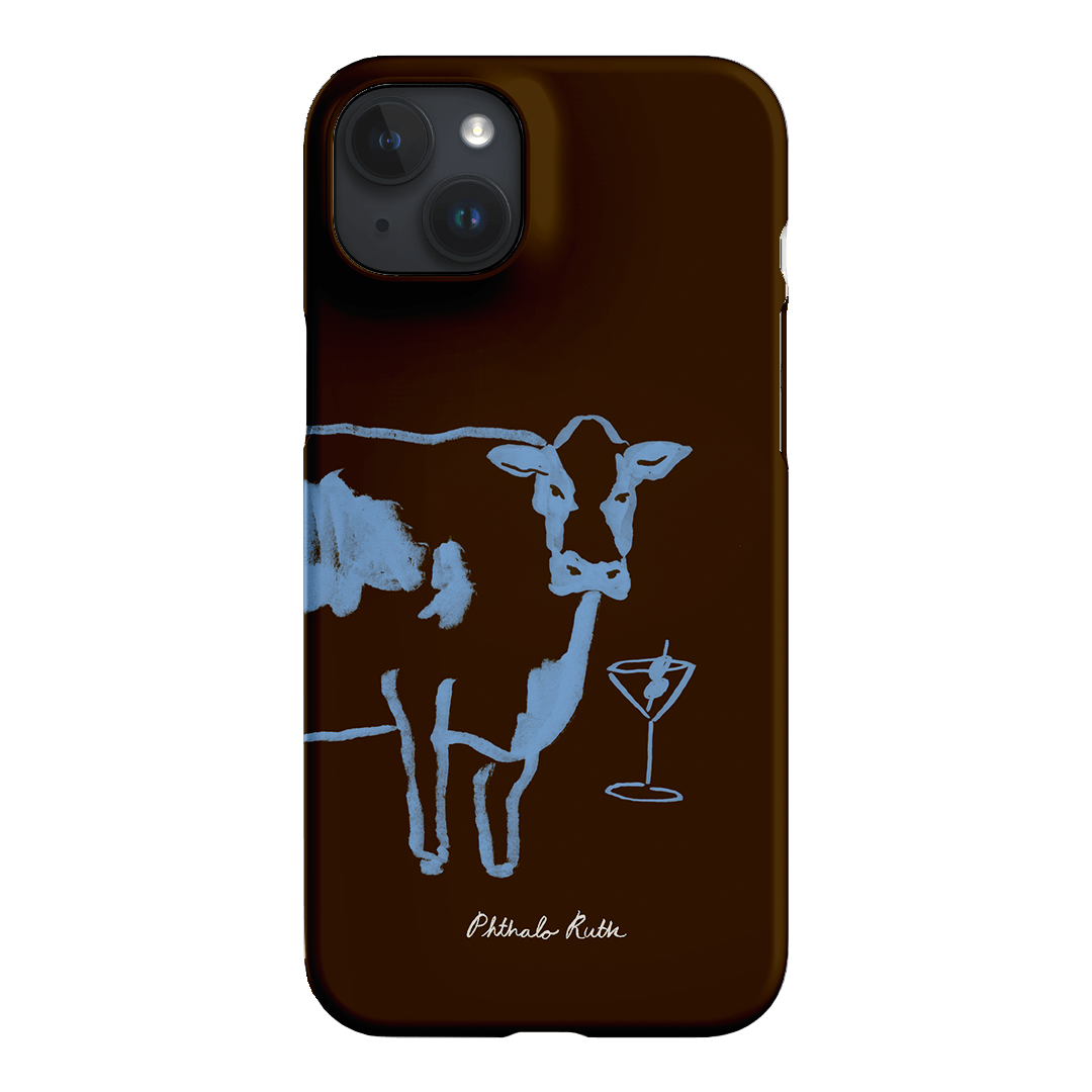 Mootini Espresso Printed Phone Cases iPhone 15 Plus / Snap by Phthalo Ruth - The Dairy