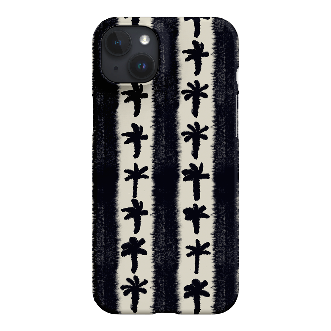 Palm Stripe Printed Phone Cases iPhone 15 Plus / Snap by Desmond & Dempsey - The Dairy