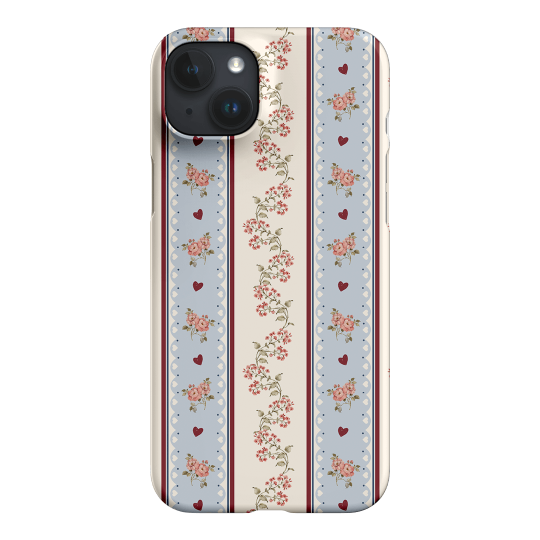 Pastel Stripe Printed Phone Cases iPhone 15 Plus / Snap by Kasiags Art - The Dairy
