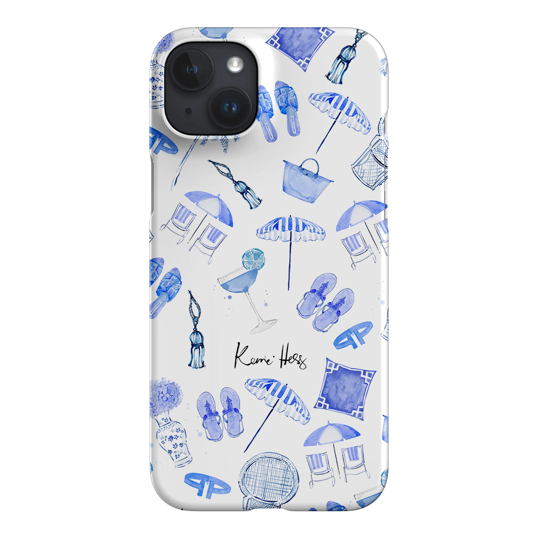 Santorini Printed Phone Cases iPhone 15 Plus / Snap by Kerrie Hess - The Dairy