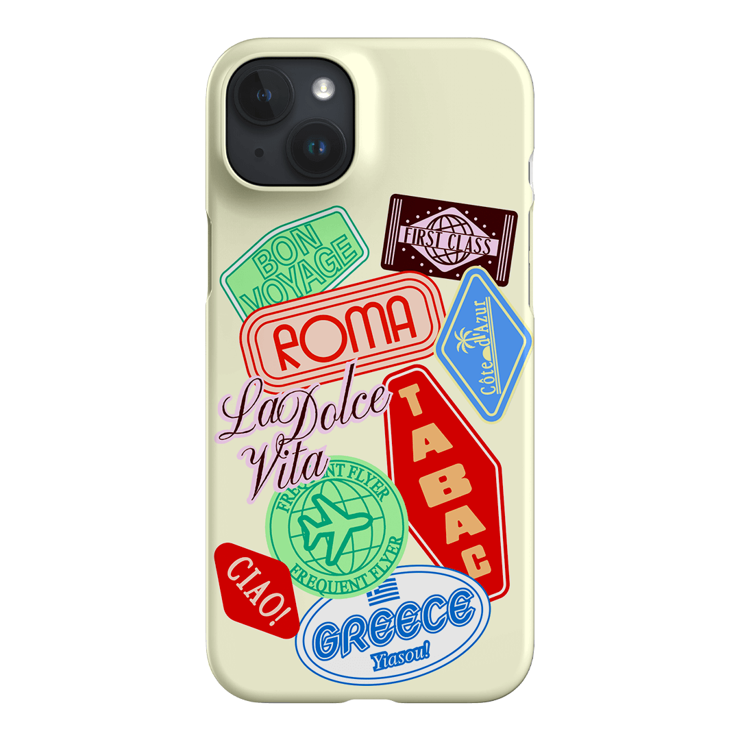 Well Travelled Printed Phone Cases iPhone 15 Plus / Snap by The Dairy - The Dairy