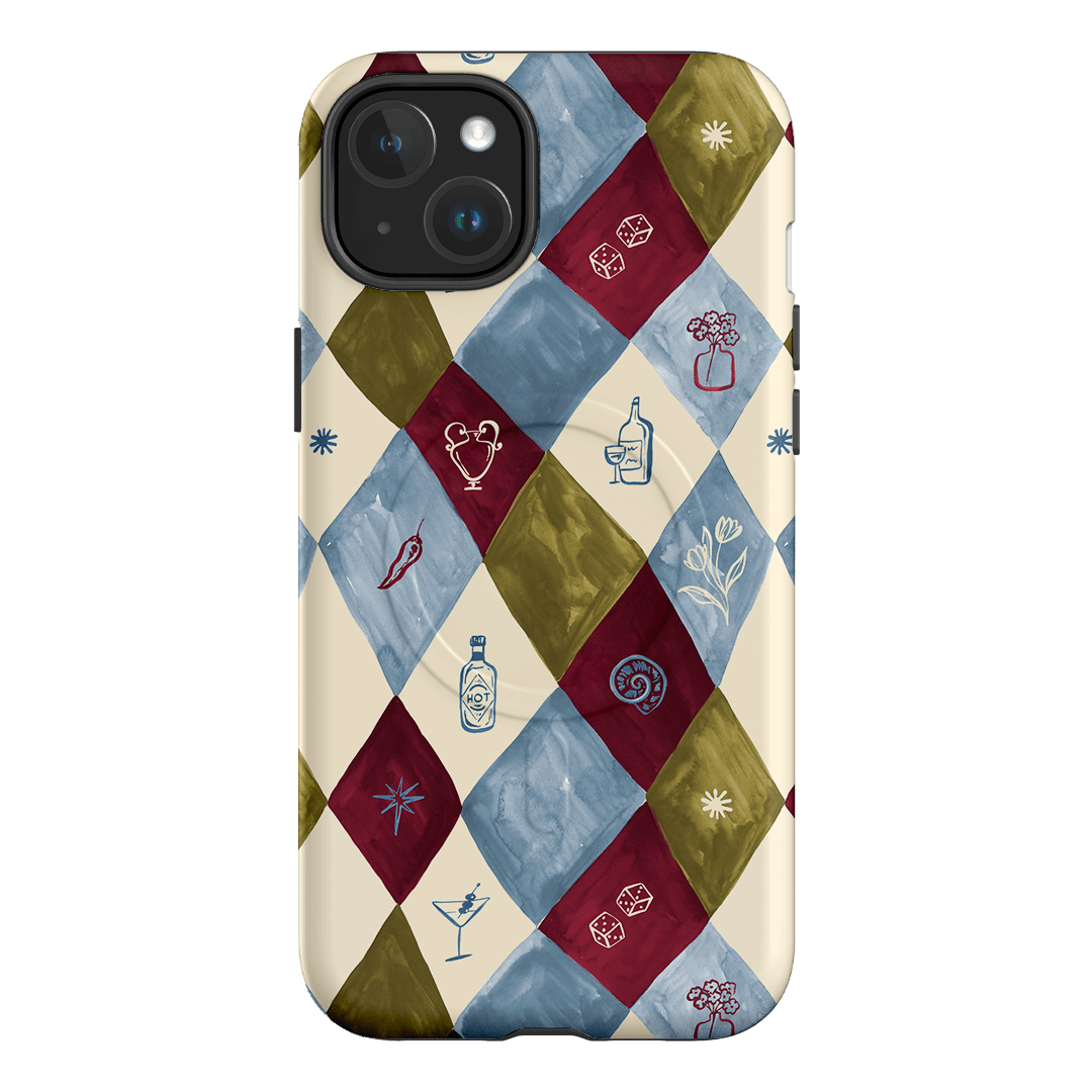 Circo Picnic Printed Phone Cases iPhone 15 Plus / Armoured MagSafe by Charlie Taylor - The Dairy