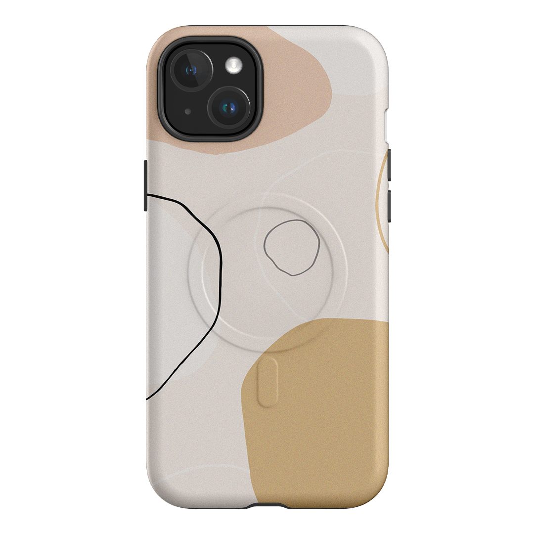 Clay Lines Printed Phone Cases iPhone 15 Plus / Armoured MagSafe by Cass Deller - The Dairy