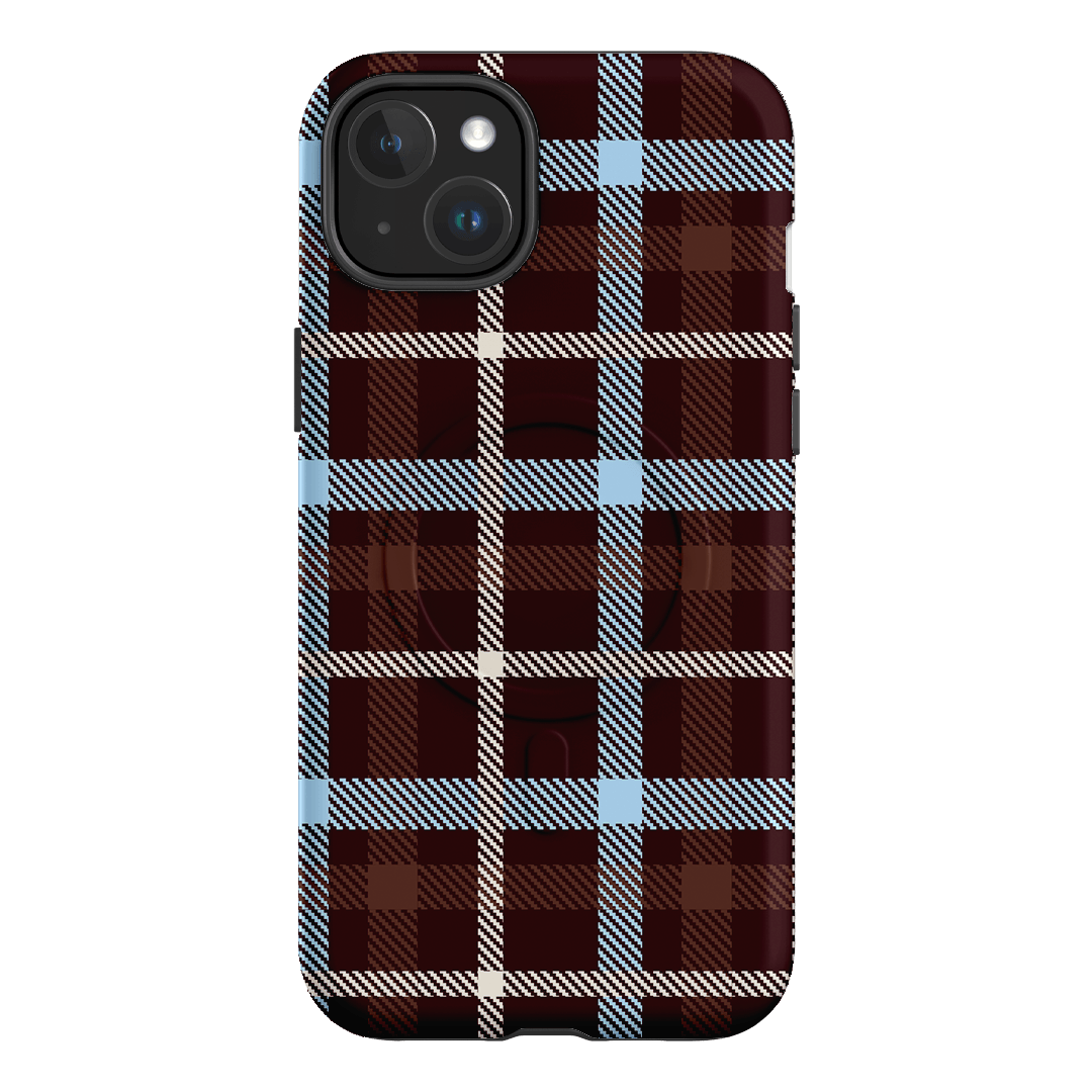 Coco Plaid Printed Phone Cases iPhone 15 Plus / Armoured MagSafe by The Dairy - The Dairy