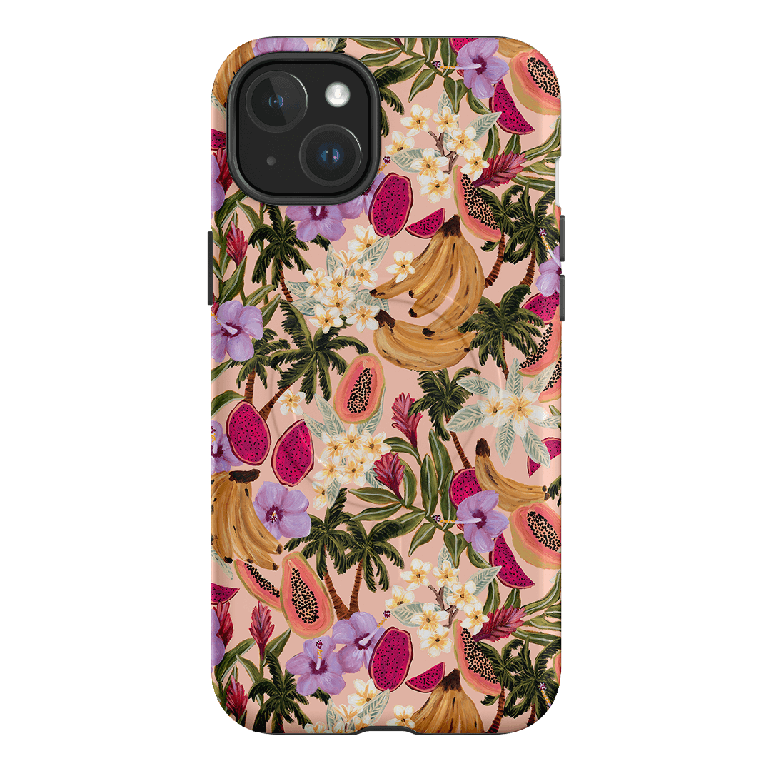 Island Holiday Printed Phone Cases iPhone 15 Plus / Armoured MagSafe by Amy Gibbs - The Dairy