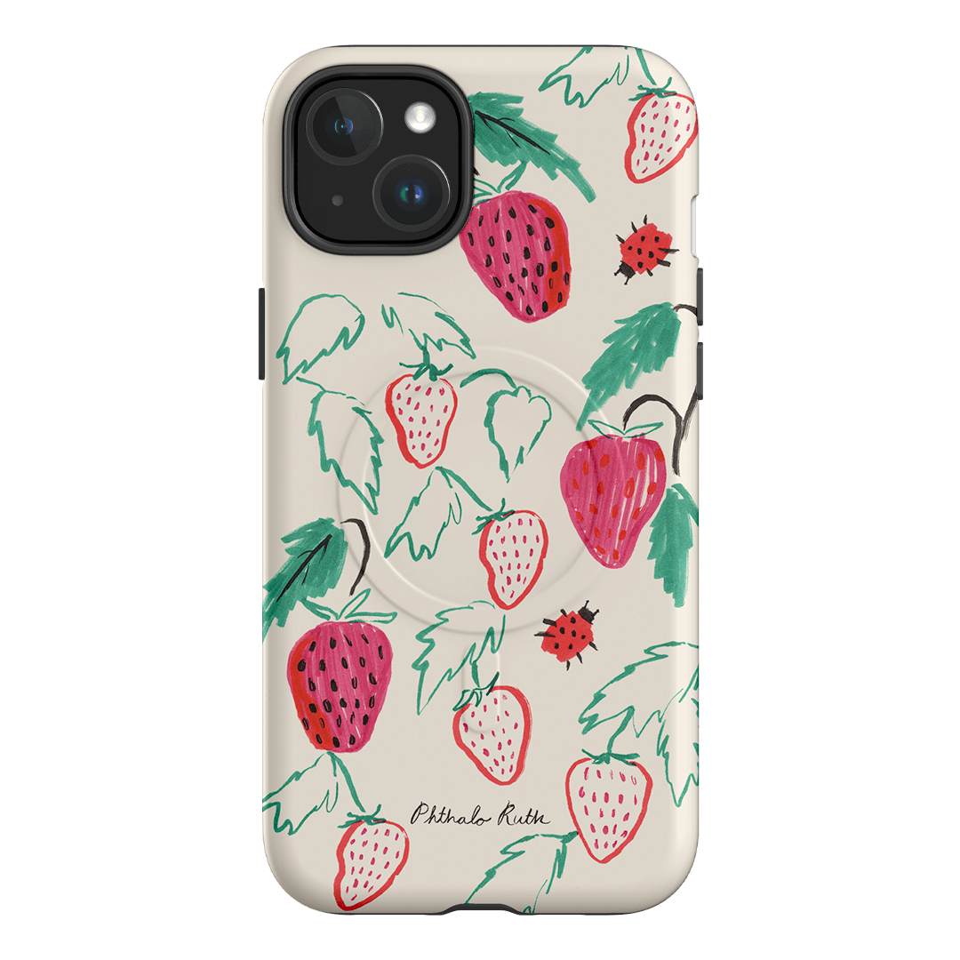 Ladybug Hour Printed Phone Cases iPhone 15 Plus / Armoured MagSafe by Phthalo Ruth - The Dairy