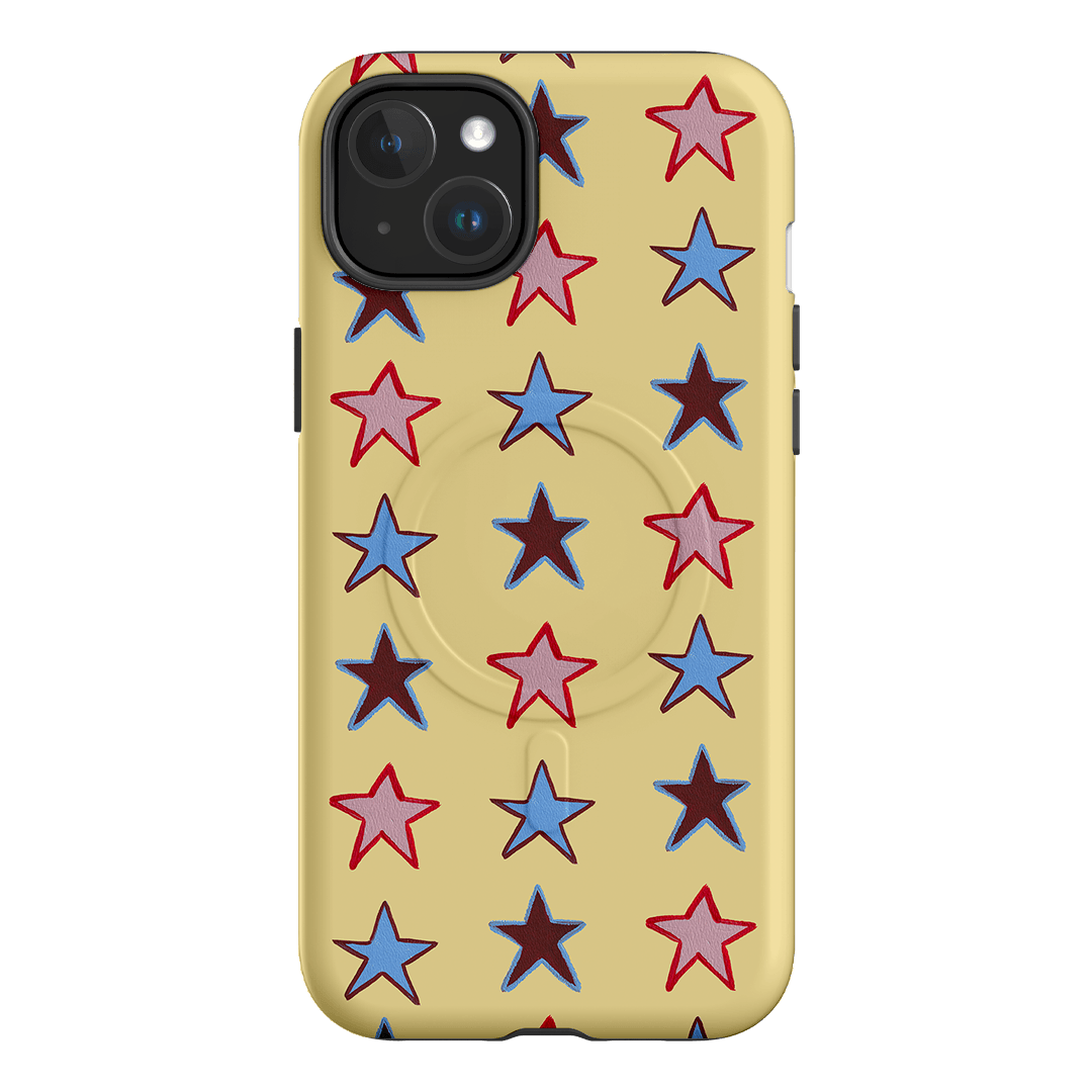 Lucky Stars Butter Printed Phone Cases iPhone 15 Plus / Armoured MagSafe by BG. Studio - The Dairy