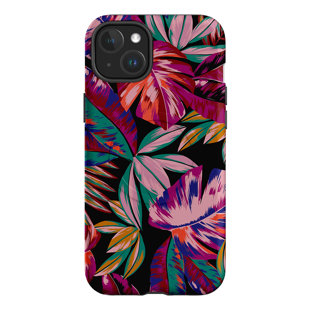 Midnight Palm Printed Phone Cases by Charlie Taylor - The Dairy