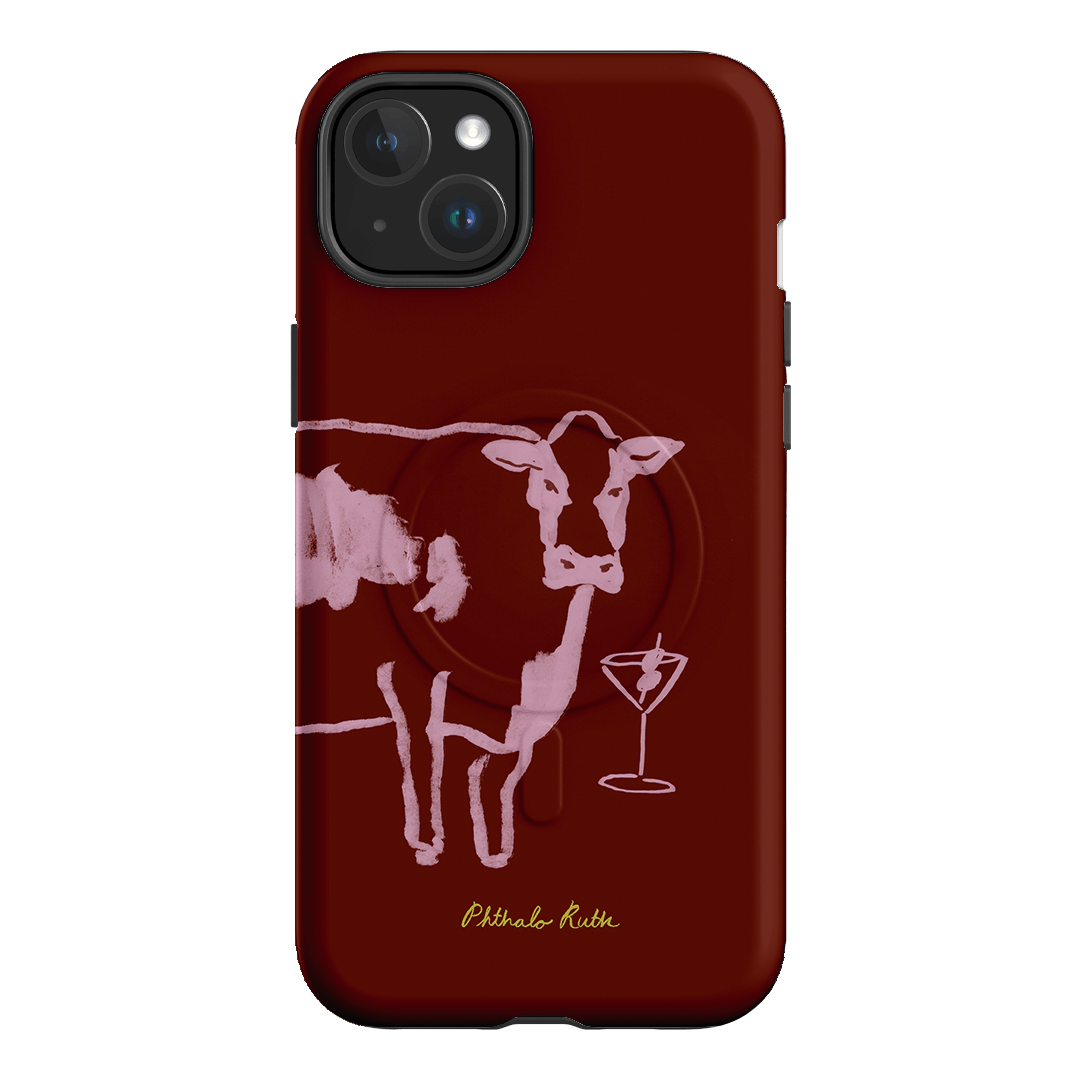 Mootini Berry Printed Phone Cases iPhone 15 Plus / Armoured MagSafe by Phthalo Ruth - The Dairy