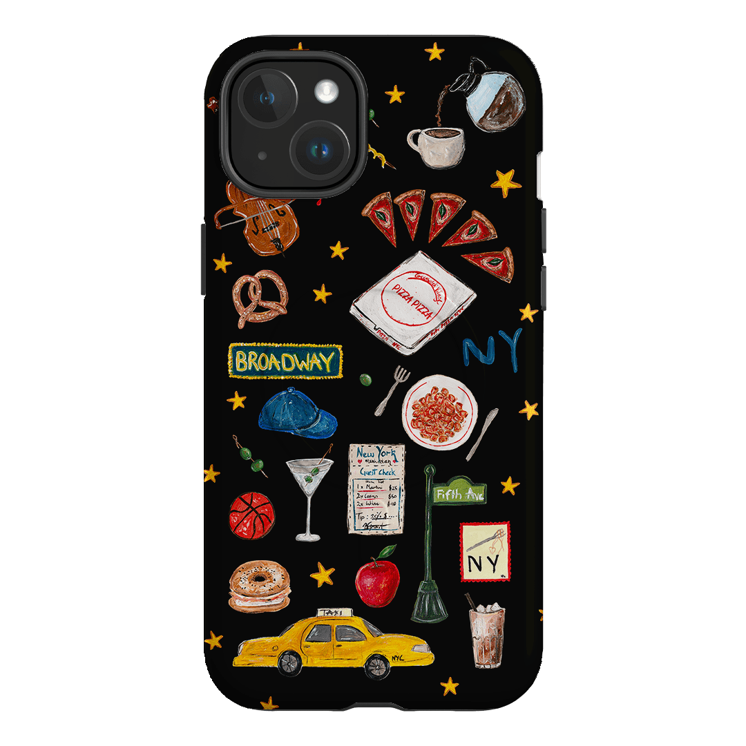 NYC Noir Printed Phone Cases iPhone 15 Plus / Armoured MagSafe by BG. Studio - The Dairy