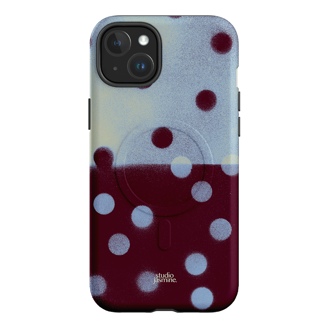 Plum Polka Dot
