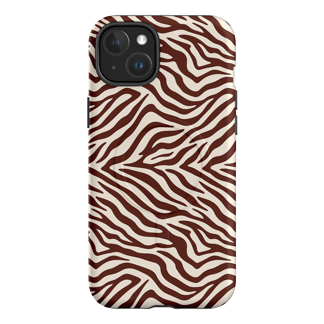Zebra Toast Printed Phone Cases iPhone 15 Plus / Armoured MagSafe by The Dairy - The Dairy