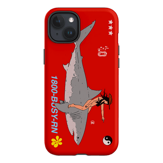 1800-Busy Rn in Red Printed Phone Cases iPhone 15 Plus / Armoured by Easty Beasty - The Dairy
