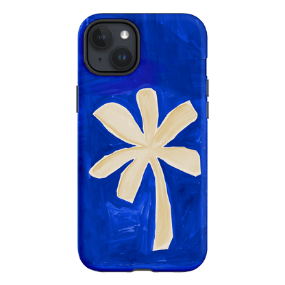 Bleu Palm Printed Phone Cases iPhone 15 Plus / Armoured by Charlie Taylor - The Dairy