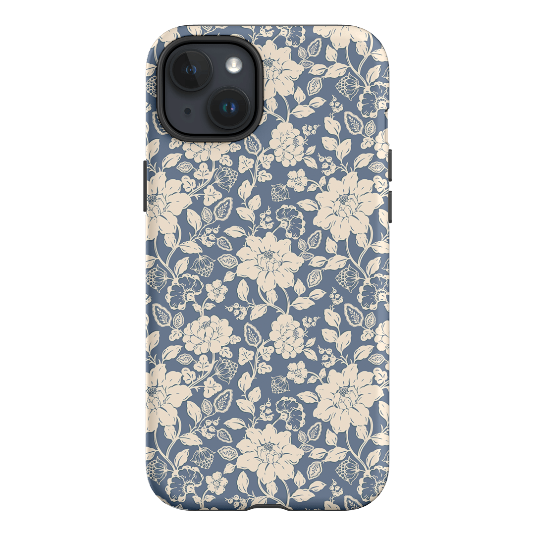 Blue Garden Printed Phone Cases iPhone 15 Plus / Armoured by Kasiags Art - The Dairy
