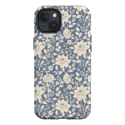 Blue Garden Printed Phone Cases iPhone 15 Plus / Armoured by Kasiags Art - The Dairy