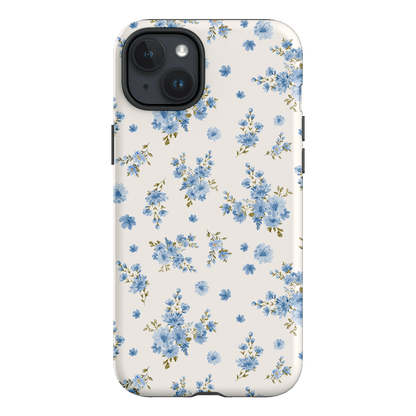 Blue Meadow Printed Phone Cases iPhone 15 Plus / Armoured by Kasiags Art - The Dairy