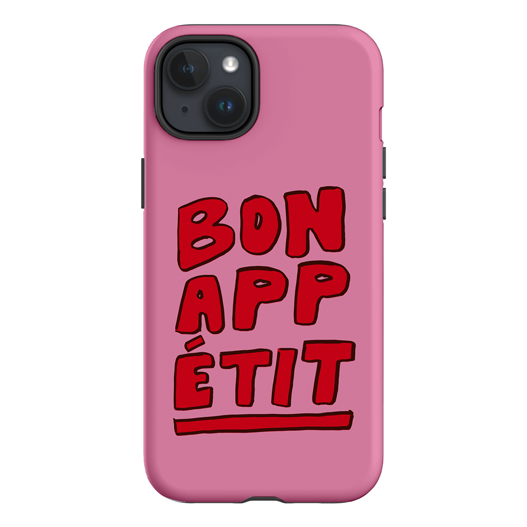 Bon Appetit Red Printed Phone Cases iPhone 15 Plus / Armoured by The Dairy - The Dairy