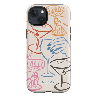 Cheers Multi Printed Phone Cases iPhone 15 Plus / Armoured by Phthalo Ruth - The Dairy