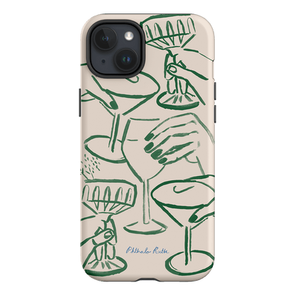 Cheers Printed Phone Cases iPhone 15 Plus / Armoured by Phthalo Ruth - The Dairy