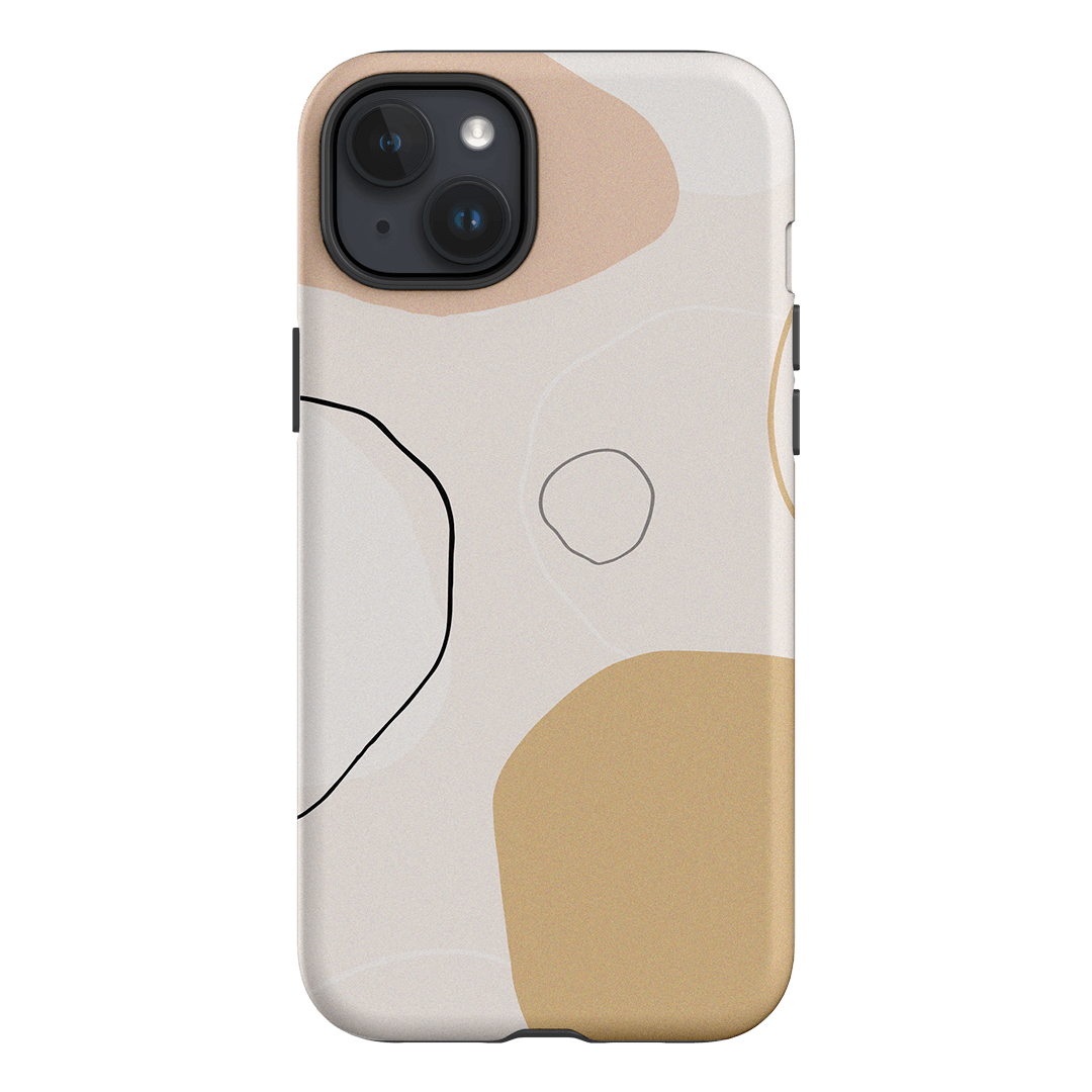 Clay Lines Printed Phone Cases iPhone 15 Plus / Armoured by Cass Deller - The Dairy
