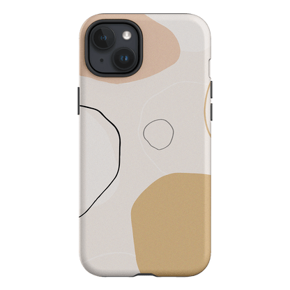 Clay Lines Printed Phone Cases iPhone 15 Plus / Armoured by Cass Deller - The Dairy