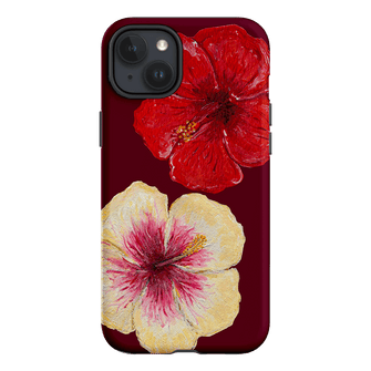 Hibiscus Flower Printed Phone Cases iPhone 15 Plus / Armoured by BG. Studio - The Dairy