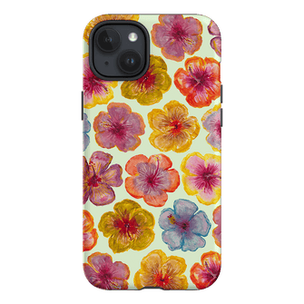 Hibiscus Holiday Sorbet Printed Phone Cases iPhone 15 Plus / Armoured by BG. Studio - The Dairy