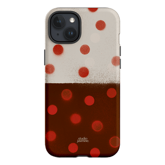 Ladybug Polka Dot Printed Phone Cases iPhone 15 Plus / Armoured by Jasmine Dowling - The Dairy