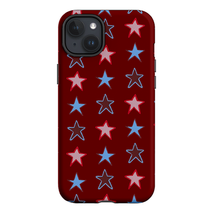 Lucky Stars Rouge Printed Phone Cases iPhone 15 Plus / Armoured by BG. Studio - The Dairy