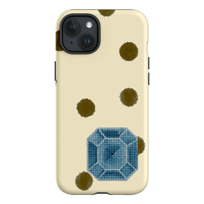 March Aquamarine Printed Phone Cases iPhone 15 Plus / Armoured by Joiana - The Dairy