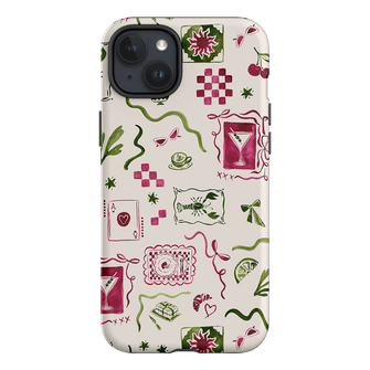 Martini Gal Printed Phone Cases iPhone 15 Plus / Armoured by Charlie Taylor - The Dairy