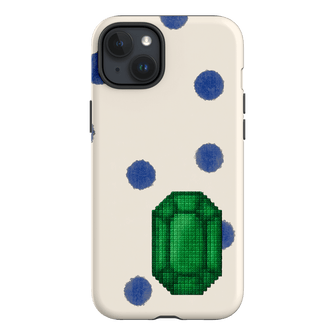 May Emerald Printed Phone Cases iPhone 15 Plus / Armoured by Joiana - The Dairy