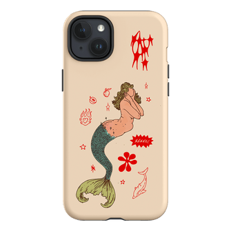 Mimi Cream Printed Phone Cases iPhone 15 Plus / Armoured by Easty Beasty - The Dairy