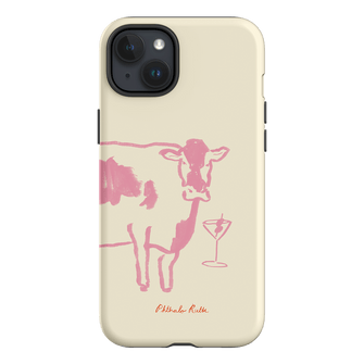 Mootini Pink Printed Phone Cases iPhone 15 Plus / Armoured by Phthalo Ruth - The Dairy