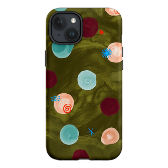 Olive Spot Printed Phone Cases iPhone 15 Plus / Armoured by Charlie Taylor - The Dairy