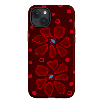 Painted Petal Rouge Printed Phone Cases iPhone 15 Plus / Armoured by BG. Studio - The Dairy