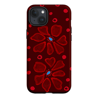 Painted Petal Rouge Printed Phone Cases iPhone 15 Plus / Armoured by BG. Studio - The Dairy